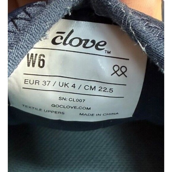 Clove Classic Womens Size 6 Nursing Shoes Sneakers Navy Blue Comfort‎ CL007 - Picture 10 of 11